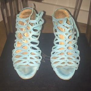 Aqua size 36 jimmy chop sandals